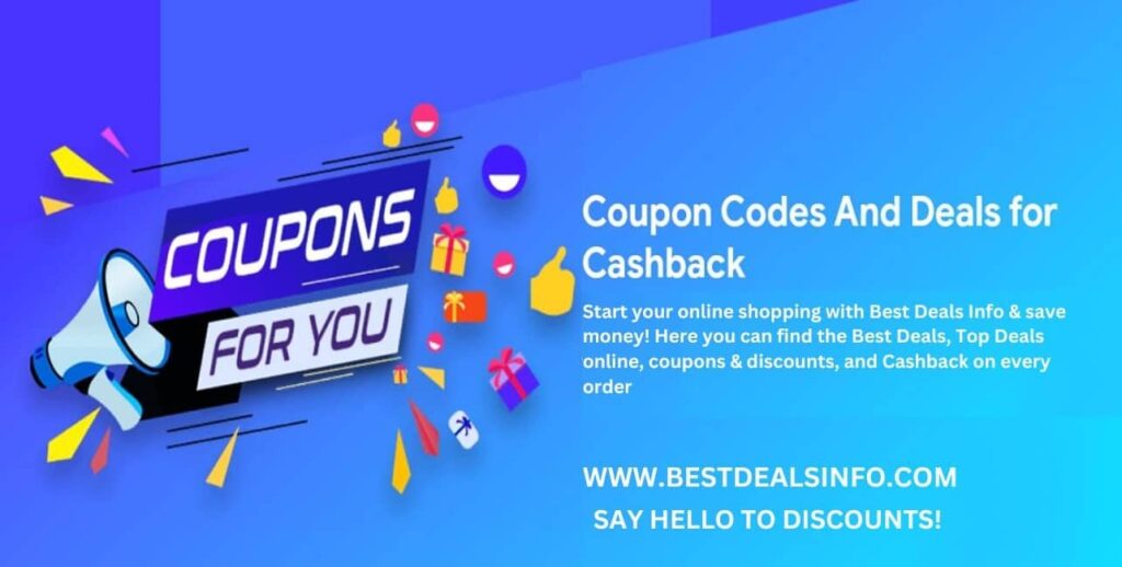Start your online shopping with Best Deals Info & save money! Here you can find the Best Deals, Top Deals online, coupons & discounts and Cashback on every order